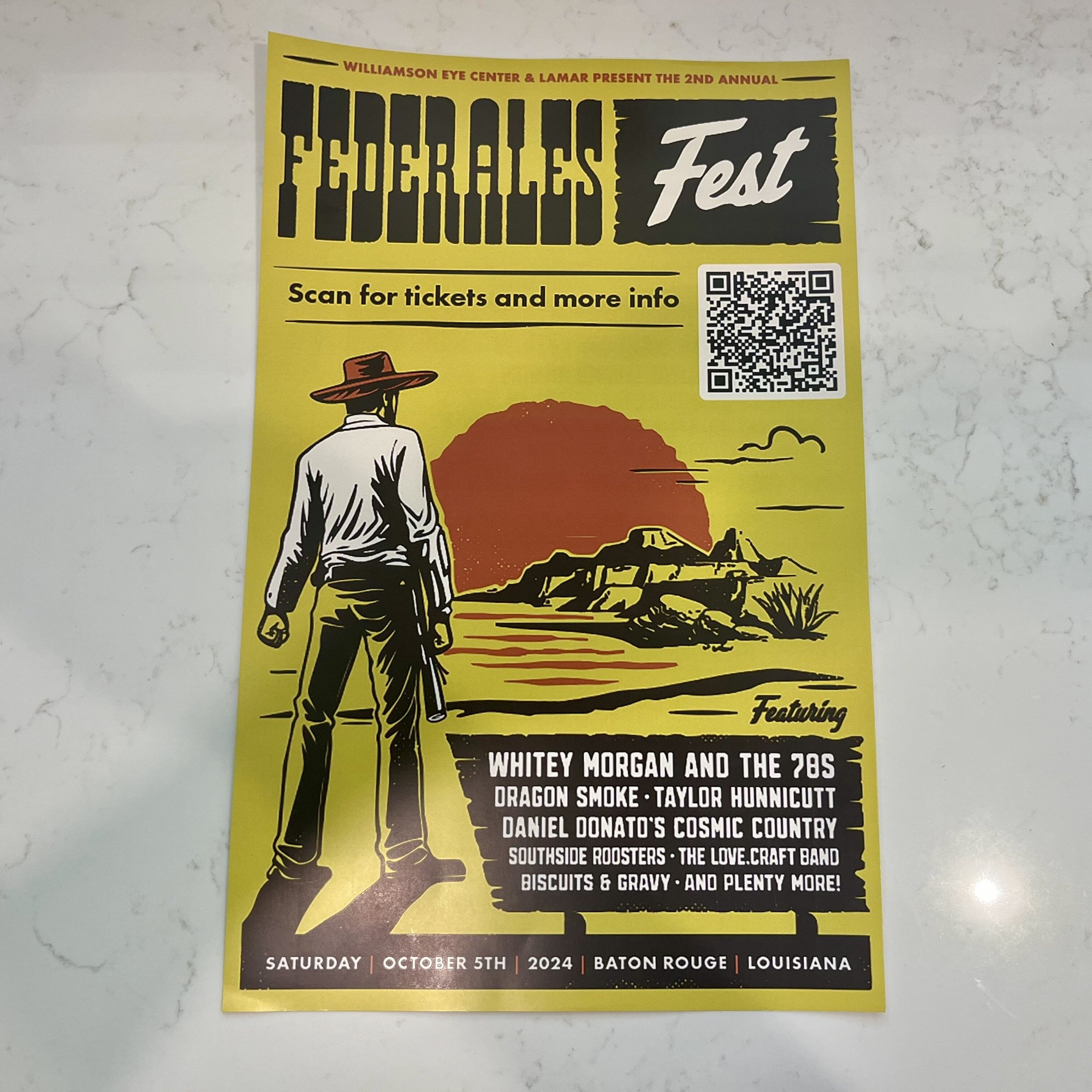 Federales Fest 11x17 Poster SQ